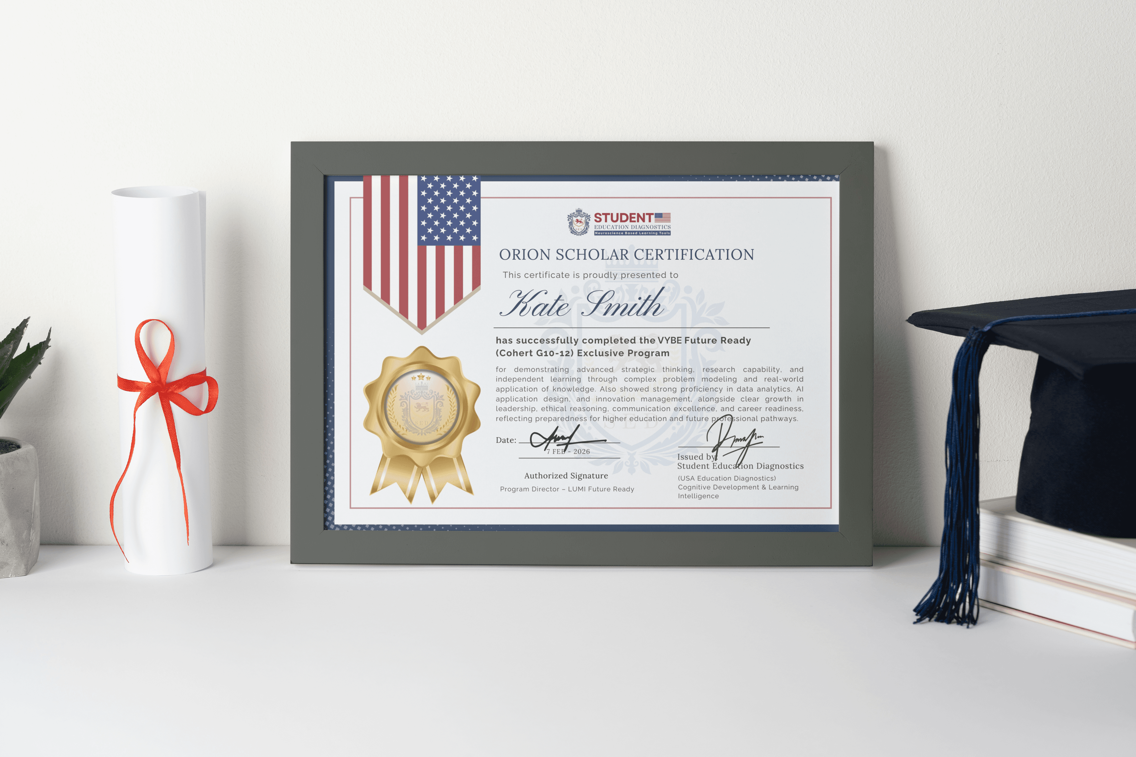 Orion Scholar Certification